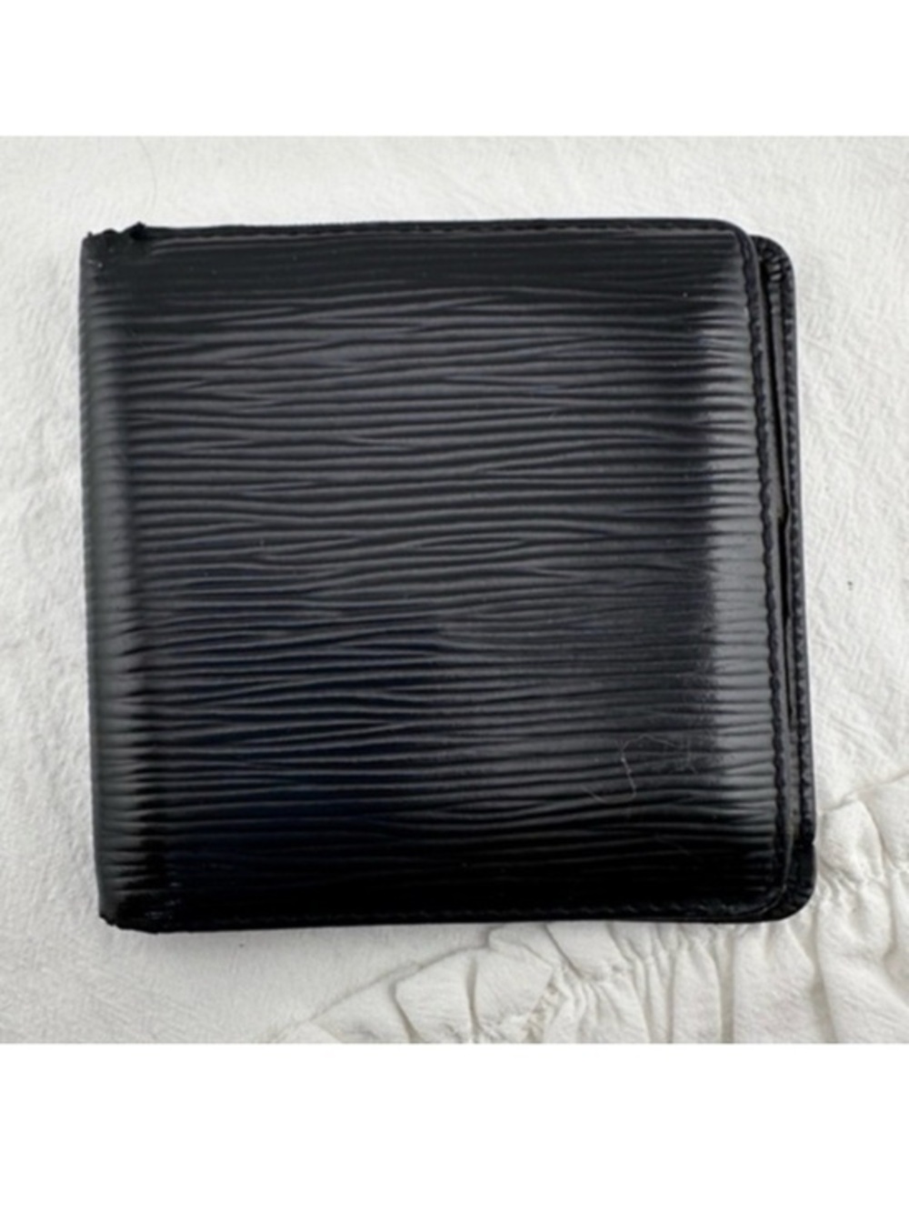 AUTHENTIC Louis Vuitton Marco Wallet. Black.